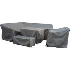 RHS Wisley L-Shape Sofa Set Water Repellent Garden Furniture Covers Khaki