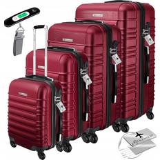 Kesser Hard Suitcase Set of 4 - Bordeaux