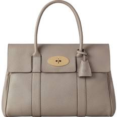 Mulberry Bayswater Heavy Grain Leather Tote Bag - Cashmere Taupe