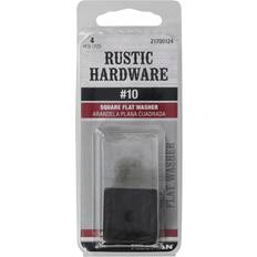 Washers Hillman 4 Count #10 Black Oxide Square Washer