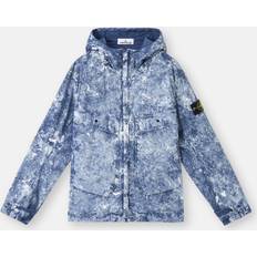 Stone Island Herre Frakker Stone Island Pigment On Tela Paracadute Stretch-TC - Bleu