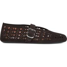 Rubber Ballerinas Alaïa Vienne Ballet Flat - Brown
