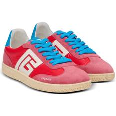 Balmain Skor Balmain Nylon Svan Mocka Nylon Sneakers -