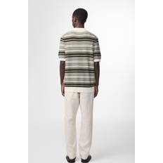 NN07 Nolan Polo Cardigan 6686 - Green Stripe