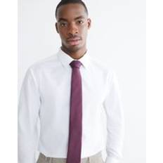 Ties River Island Mens Herringbone Tie - Purple