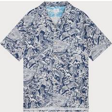 Shirts on sale PS Paul Smith Casual-Fit Short Sleeved Shirt - Blue