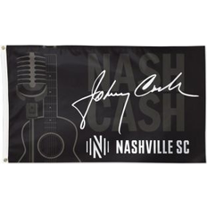 Flags WinCraft Nashville SC x Johnny Cash 3' x 5' One-Sided Deluxe Flag
