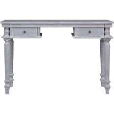 Skrivbord 115cm vidaXL 337084 Grey Skrivbord 50x115cm