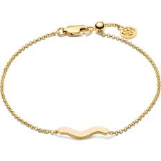 Sif Jakobs Guldbelagt Armbånd Sif Jakobs Ellera Waves Pianura Bracelet - Forgyldt