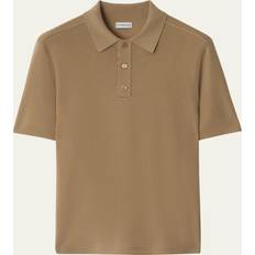Burberry Polo Shirts Burberry Wool Polo Shirt - Beige
