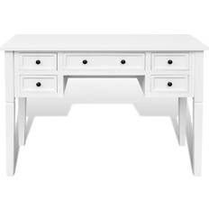 vidaXL 241533 White Skrivbord 45x109.5cm