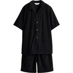 H&M Pojke 2-delat Set I Frotté - Svart