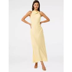 Forever New Audrey Backless Satin Maxi Dress