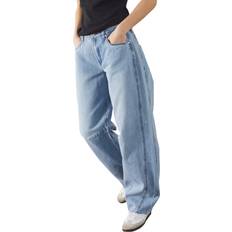 Sisters Point Jeans Sisters Point Filia-Je Damebukser - Blue Wash