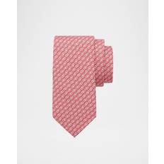 Ferragamo Kläder Ferragamo Trofé Sidenslips Tillverkad Italien - Red