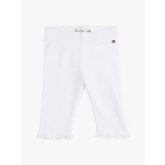 Vita Leggings Tommy Hilfiger Baby Girls White Cotton Pointelle Leggings