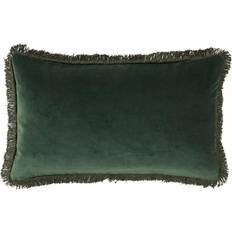 Fringed Velvet Lumbar