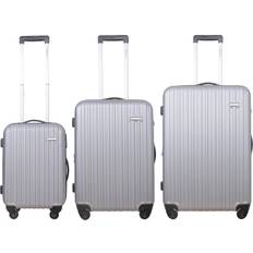 Cavalet ABS-plast Resväskeset Cavalet Rhodos Suitcase 3 delar - Silver