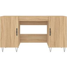 vidaXL 829543 Sonoma Oak Skrivebord 50x140cm