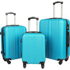 Delta Stripe Set of 3 - Turquoise