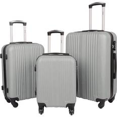 Groundlevel Delta Stripe Set of 3 - Silver