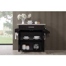 Kitchen Islands Marlow Home Co. Albizu Kitchen Island - Grey
