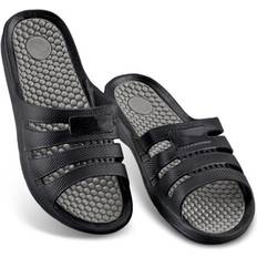 Grey Slides Easylife Lifestyle Solutions Comfort Waterproof Sliders - Grey