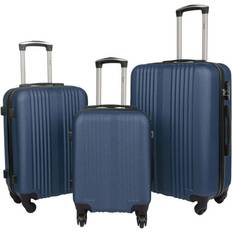 Groundlevel Delta Stripe Set of 3 - Navy