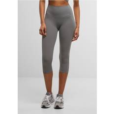 Urban Classics Strumpbyxor & Stay-ups Urban Classics UC Ladies UC Capri Leggings - Gray