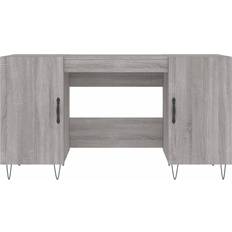 vidaXL 829546 Grey Sonoma Skrivebord 50x140cm