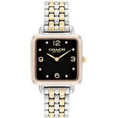 Ure Coach Gold Mix Cass Black Square Dial Watch