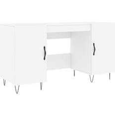 vidaXL 829540 White Skrivebord 50x140cm