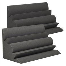 Acoustic Treatment Exogio 2 Pack Bass Trap Acoustic Soundproof Foam Large Size Sound Absorption Studio Corner