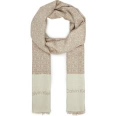 Calvin Klein Halstørklæde & Sjal Calvin Klein Sjal - Creme/Lysebrun