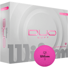Rosa Golfbollar Wilson Duo Soft Golf Ball Pink 12-ball