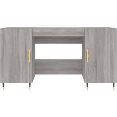 vidaXL 829530 Grey Sonoma Skrivbord 50x140cm