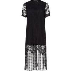 Pieces Frange Robe Mi-longue - Pcmary