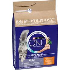 Purina ONE Adult Chicken and Whole Grains Dry Cat Food 3kg