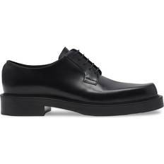 Lanvin Herre Lave sko Lanvin Men's Banjo Leather Richelieu Shoes - Black