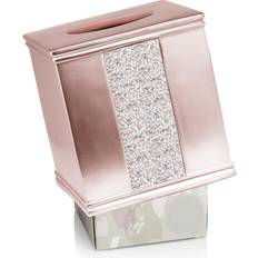 Pink Tissue Box Covers Mercer41 Resin Tissue Box Cover Square Tissue Holder Pink 8cm H X 8cm W X 8cm D