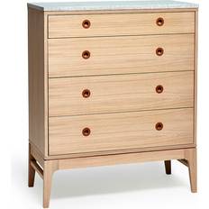 Mavis Höllviken White Pigmented Oak Chest of Drawer 86x102cm