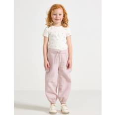 Lila Byxor & Shorts Lindex Krinklade Byxor