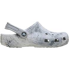 Crocs Classic Watercolor Marbled Clog - Grey