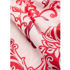 Blommiga - Dam Accessoarer Mango Flowers Printed Scarf Dam Scarves - Red
