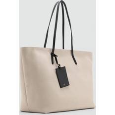 Mango Vävd Toteväska Klassisk Stil - Vit