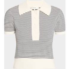 Multifärgade Pikétröjor Frame Striped Cotton Polo Shirt