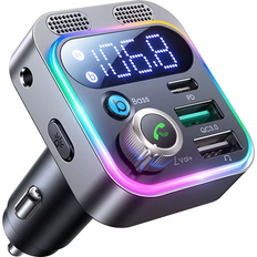 Proxxi Bluetooth 5.3 FM Transmitter and 48W Fast Car Charger