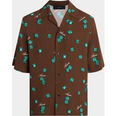 Amiri Skjorter Amiri Skjorte Med Dekorativt Print - Beige