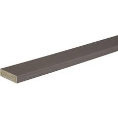 Timber TimberTech Vintage Narrow 1-in x 4-in x 20-ft Dark Hickory Square PVC Deck Board ADB13520DH