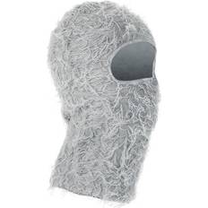 Sportswear Garment Balaclavas Uxcell Distressed Balaclava Ski Mask Camo Knitted Face Cover - Light Gray